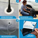 EzyShade 10-Layer Car Cover Waterproof All Weather. See Vehicle Size-Chart for Accurate Fit. Outdoor Full Exterior Covers for Automobiles Sedan Hatch SUV Rain Sun Protection. Size A3 (See SizeChart) - Image 3