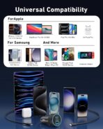 67W 3-Port Super Fast Type C Car Charger USB C for Samsung Galaxy S26 S25 S24 S23 S22 Ultra, iPhone 17/Air/16/15 Pro Max, Android, PD/QC Car Phone Adapter Accessories for Men Women + 3FT USB-C Cable - Image 6