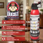 Small Fire Extinguisher for Home & Car – (6Pack, 1.32lb Each) Portable Dry Chemical Fire Extinguishing Spray | For Kitchen Grease, Electrical, Vehicle & Garage Fires, Easy to Use - Image 6