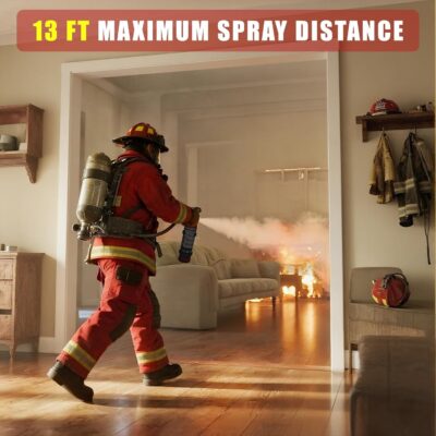 Dry Stop Fire Extinguishing Spray for Home & Car – 600g Portable Dry Chemical Fire Suppression Spray | for Kitchen Grease, Electrical, Vehicle & Garage Fires, Easy to Use (4-Pack) - Image 5