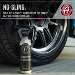 Adam's Polishes Graphene Tire Dressing - Deep Black Finish W/Graphene Non Greasy Car Detailing | Use W/Tire Applicator After Tire Cleaner & Wheel Cleaner | Ceramic Coating Like Tire Protection - Image 4