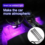 LED Car Lights with App Control, Car LED Strip Lights, Smart Interior Car Lights with DIY Mode and Music Mode, Under Dash Interior Lights for Car with Smart USB Port, Fit for Cars, Trucks, SUVs - Image 7
