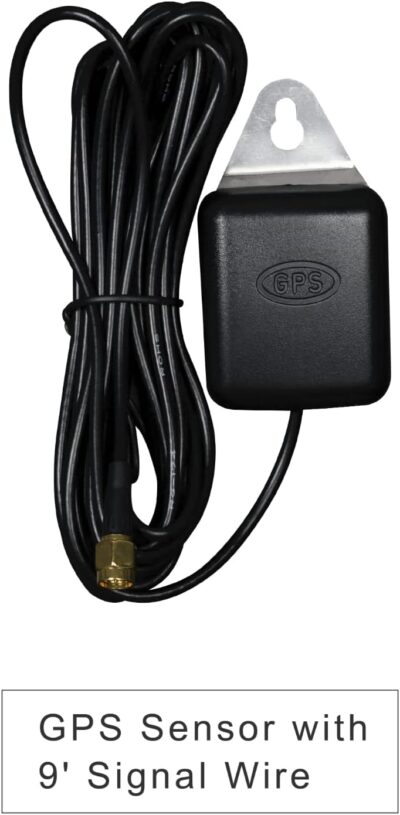 MOTOR METER RACING W Pro 85mm 3-3/8" GPS Speedometer Digital Odometer 120 MPH Waterproof White Dial Red LED for Car Truck Marine Boat Yacht Motorcycle - Image 4