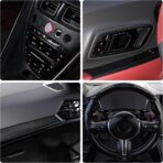 Arespark Carbon Fiber Wrap Black Vinyl Wrap, Cars Window Door Trim Universal Chrome Delete Vinyl Tape, Door Edge Guards Vehicle Protection Tape Auto Accessories with Free Tool Kit (3in x 30ft) - Image 4