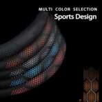 Leather Steering Wheel Cover for Chevy Silverado 1500 2500 3500, 14.5-15 inches Car Steering Wheel Cover with Non-Slip Breathable (Blue) - Image 5