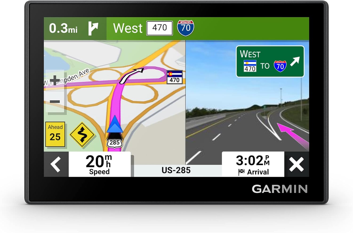 1774541724_71iDa7by8jL._AC_SL1500_.jpg Garmin Drive™ 53 GPS Navigator, High-Resolution Touchscreen, Simple On-Screen Menus and Easy-to-See Maps, Driver Alerts (Renewed) - Image 1