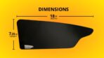 Blackout Sun Visor Sunshade Extender for Car Window Windshield Sun Shade Anti-Glare Car Sun Visor Protects from Sun Glare, Snow Blindness, UV Rays, Universal for Cars, SUVs 1 Pack - Image 6