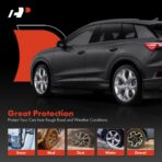 A-Premium Universal Mud Flaps, 4 Pack Splash Guards for Truck Car Pickup SUV, Front & Rear Upgraded Mud Guards Includes Mounting Hardware, Drilling Required, Red - Image 5