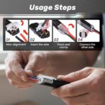 Double Wire Plug in Connector with Locking Buckle, Flame Retardant Locking Wire Quick Connectors, Suitable for Emergency Repairs, Home and Automotive Wiring, Easy to Use (30PCS) - Image 2