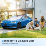 2026 Retractable Windshield Sun Shade Automatic Car Sunshade for Windshield, UV & Heat Protection, Keep Cool and Protect Interior, Adjustable Universal Fit for Car Trucks SUVs (Not for Large Trucks) - Image 8