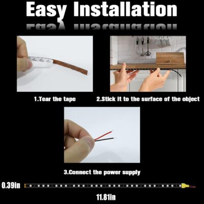 XT AUTO 8pcs 12V Super Bright 30cm 15 LED Flexible Waterproof LED Strip Light for Car Interior & Exterior Decoration DRL Day Running Light Or Boat Bus Garden - Image 5