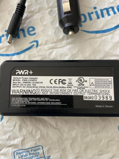 USB-C Laptop CAR Charger Power Adapter: for Dell Latitude Precision XPS Lenovo Yoga Thinkpad MacBook Pro Air LG Gram Razer Blade Stealth Chromebook Pixel Acer Asus Steam Deck DJI Mavic UL Listed PD3 - Image 7