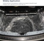 Abahub Sound Deadening 236 mil 107 sqft Heat Shield Automotive Insulation Roll - Car Sound Deadening Material Hood Insulation Pad, Firewall 393.7"x39" - Image 6