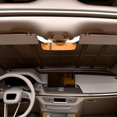 Autotech Park Foldable Sunshade Compatible with 2022-2026 Hyundai Tucson SUV, Sunshade with Metal Reinforced Structure, Maintain Cool Interior and Save Space - Image 6