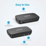 Anker Soundsync Bluetooth Receiver for Music Streaming with Bluetooth 5.0, Dual Device Connection, Handsfree Calls, 12-Hour Battery Life, for Car & Home Stereo - Signal Reception Only - Image 4