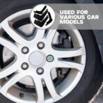 Car Mud Flaps and Mudguard Kit for 2021 Golf Edition, Soft Rubber Front and Rear Splash Guards, Universal Tire Protector Exterior Accessories for Cars - Image 4