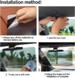 HD Visor Sunshade Extender for Car,72.5% Strong-Light Blocking Rate - Anti-Glare Car Visor Protect from Sun Glare, Snow Blindness and UV Rays (1Pcs) - Image 6