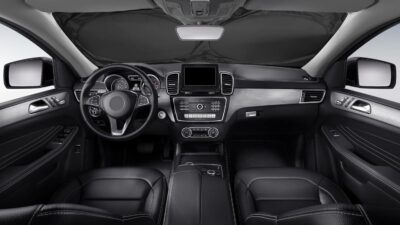 Magnelex Car Windshield Sunshade - Advanced Light-Blocking Protection, Foldable Sun Shade with Mirror Cut-Out Keeps Your Vehicle Cool, Fit for Cars, Trucks, and SUVs - Medium (62 x 32 in) - Image 8