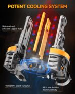 FAHREN 2026 H11/H9/H8 bulbs, 𝟓𝟎,𝟎𝟎𝟎𝐋𝐌 𝟏𝟎𝟎𝟎% Brighter 1:1 Mini Size 6500K Light Kit H11 bulbs With Fan, 10-Year Extended Lifespan, Quick Install No Adapter Needed Plug and Play, Pack of 2 - Image 4