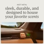 Drift Metal Vent Clip Starter Kit - Car Air Freshener - Scent Diffuser for Car - Metal Odor Eliminator - Grove - Image 2