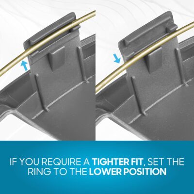 BDK (Set of 4) Matte Black 16" Inch Rims Hubcaps Car Wheel Hub Caps Wheel Covers, Snap-On Direct OEM Replacement Toyota, Honda, Nissan, Ford, Mazda, Chevrolet, Kia, Hyundai, Volvo, BMW - 7 Spokes - Image 5