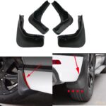 4Pcs Mud Guards Auto Mud Flaps Splash Guards Exterior Guards Fender Compatible with Honda HR-V HRV 2015 2016 2017 2018 Mudguards Mudflaps