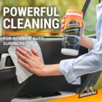 Armor All Car Cleaning Wipes, Wipes for Car Interior and Car Exterior, 90 Wipes Each - Image 3