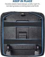 JOYTUTUS Center Console Cover Compatible with Silverado Sierra 2014 2015 2016 2017 2018 Jump Seat, Neoprene Arm Rest Armrest Cover for Car, Durable Middle Console Cover Replacement for Trucks - Image 6