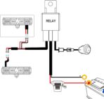 GOOACC 2 PCS 18w Spot Led Light Bar Work Light Pods Off Road Driving Light Fog Light Reverse Lights with 16AWG Off Road Wiring Harness-2 Leads for Truck Truck Boat SUV ATV, 2 Years Warranty - Image 5