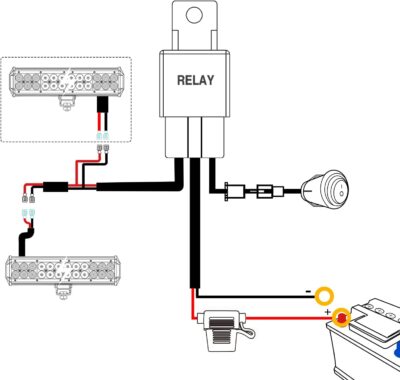 GOOACC 2 PCS 18w Spot Led Light Bar Work Light Pods Off Road Driving Light Fog Light Reverse Lights with 16AWG Off Road Wiring Harness-2 Leads for Truck Truck Boat SUV ATV, 2 Years Warranty - Image 5