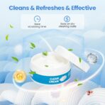 White Shoe Cleaner Cream, 2026 Upgrade Multipurpose No-Wash Solid Comes with Sponge Removes Stains, White Shoes Clean Cream - Image 4