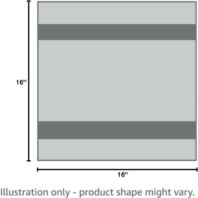 SOFTBATFY Ultrasoft, Large, Thick and Quick Drying Car Microfiber Cleaning Towel 800GSM Polishing Waxing Auto Detailing Towel Cloth (6pack,16 x 16inches) (Grey-Yellow) - Image 7