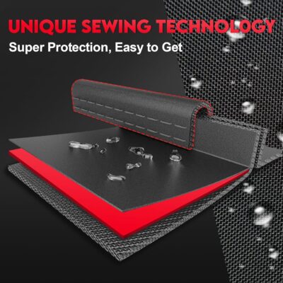 Comnova RV Tire Covers 2 Pack - 600D Dual Axle Tire Cover for Camper RV Trailer Truck, Waterproof Heavy Duty Fade-Resistant Dual Wheel Protector Cover, Fits Tire Diameters 27-29 Inch - Image 8