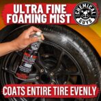 Chemical Guys Nice and Wet Tire Shine (Aerosol) (2 Pack) – High Gloss Tire Dressing Spray for Black Shine & Water-Based Protection - Image 2