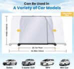 Storage-Free Windshield Sun Shade for Car - Adjustable Auto Retractable, UV & Heat Protection, Easy to Use - Universal Fit for Car, Ideal for Camping Outdoor & Daily Parking (Not Fit Truck) - Image 6