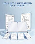 Storage-Free Windshield Sun Shade for Car - Adjustable Auto Retractable, UV & Heat Protection, Easy to Use - Universal Fit for Car, Ideal for Camping Outdoor & Daily Parking (Not Fit Truck) - Image 9