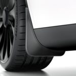 REEVAA Tesla Model Y Accessories - Mud Flaps [Protect Paint, No Drilling Required] All-Weather Splash Guard Body Kits for Model Y 2019-2024, Black (Set of 4)