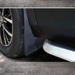 Universal Car Mud Flaps Rubber Mudguard Splash Guards Rubber Mudguard for Universal Sports Mud Flaps Guards Splash Front Or Rear Guards（Black） - Image 2