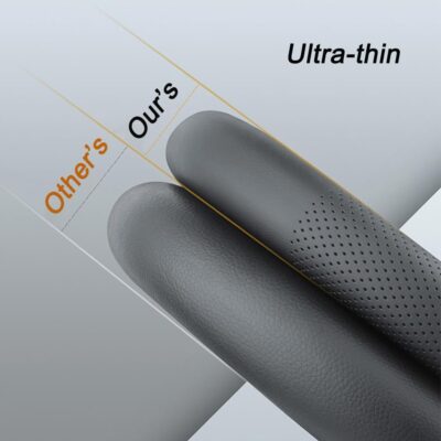 XHRING Car Steering Wheel Cover for GMC Sierra 1500 2500 HD 3500 HD Yukon Terrain Canyon Acadia Denali Crew Cab Elevation Double AT4 SLE SLT Limited XL Accessories, 2026 Black Leather 14 1/2"-15" - Image 6