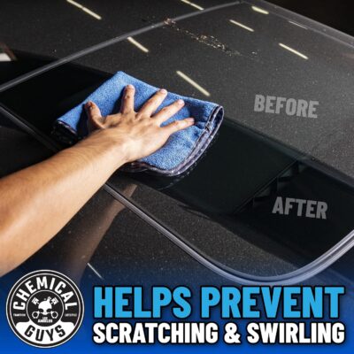 Chemical Guys Professional Grade Premium Microfiber Towels for Cars, Blue, 16" x 16", Ultra-Soft and Scratch-Free Car Detailing Cloths for Trucks, Motorcycles, and More - 3 Pack - Image 7