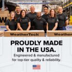 WeatherTech Custom Fit FloorLiners for Ford Explorer, Explorer ST, Explorer Hybrid - Full Set (4417161-441575-2-5), Black - Image 5