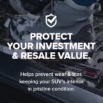 WeatherTech Custom Fit FloorLiners for Ford Explorer, Explorer ST, Explorer Hybrid - Full Set (4417161-441575-2-5), Black - Image 8