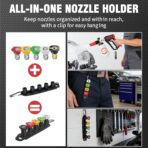 Pressure Washer Foam Cannon Gun & Sprayer Kit, Car Wash Kit, 5 Adjustable Nozzles, 1/4" Quick Connect, Fits for 1000-4000 PSI, Includes Foam Sprayer & Accessories - Image 2