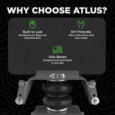 Atlus Engineered By Air Lift A5000 Air Bag Suspension Kit for 2021-2025 Ford F-150 2WD & 4WD (Replaces Torque TR57355AS and Firestone 2582) – AA57355 - Image 7