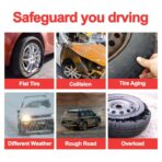 Autel TPMS Sensors, MX Sensor, MaxiTPMS Tire Pressure Sensor, 2 in 1(315MHz + 433MHz) Press-in OE-Level Programmed by TS508 TS408 TS508WF TS608 MS906TS ITS600 MS906PRO-TS (Rubber valves) - Image 6