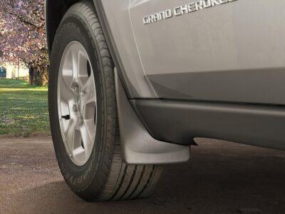 WeatherTech Custom No Drill Splash Guard MudFlaps for GMC Yukon, Suburban, Yukon XL - Front & Rear Set (110125-120125), Black - Image 2