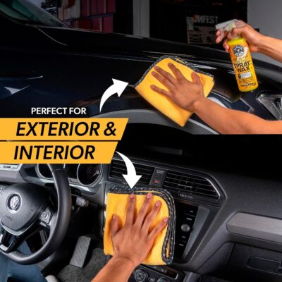 Chemical Guys Professional Grade Premium Microfiber Towels for Cars, Gold, 16" x 16", Ultra-Soft and Scratch-Free Car Detailing Cloths for Trucks, Motorcycles, and More - 24 Pack - Image 5