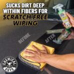 Chemical Guys Professional Grade Premium Microfiber Towels for Cars, Gold, 16" x 16", Ultra-Soft and Scratch-Free Car Detailing Cloths for Trucks, Motorcycles, and More - 24 Pack - Image 11