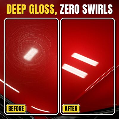 Scratch Remover – Car Scratch Repair & Swirl Remover for Vehicles – Deep Scratch Repair Compound & Polishing Solution – Car Paint Repair Kit for Clear Coat & Paint Restoration – 8 oz - Image 3