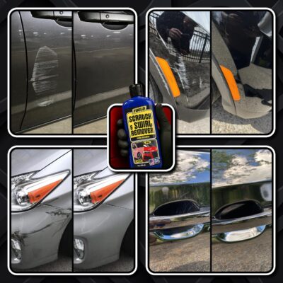 Scratch Remover – Car Scratch Repair & Swirl Remover for Vehicles – Deep Scratch Repair Compound & Polishing Solution – Car Paint Repair Kit for Clear Coat & Paint Restoration – 8 oz - Image 8